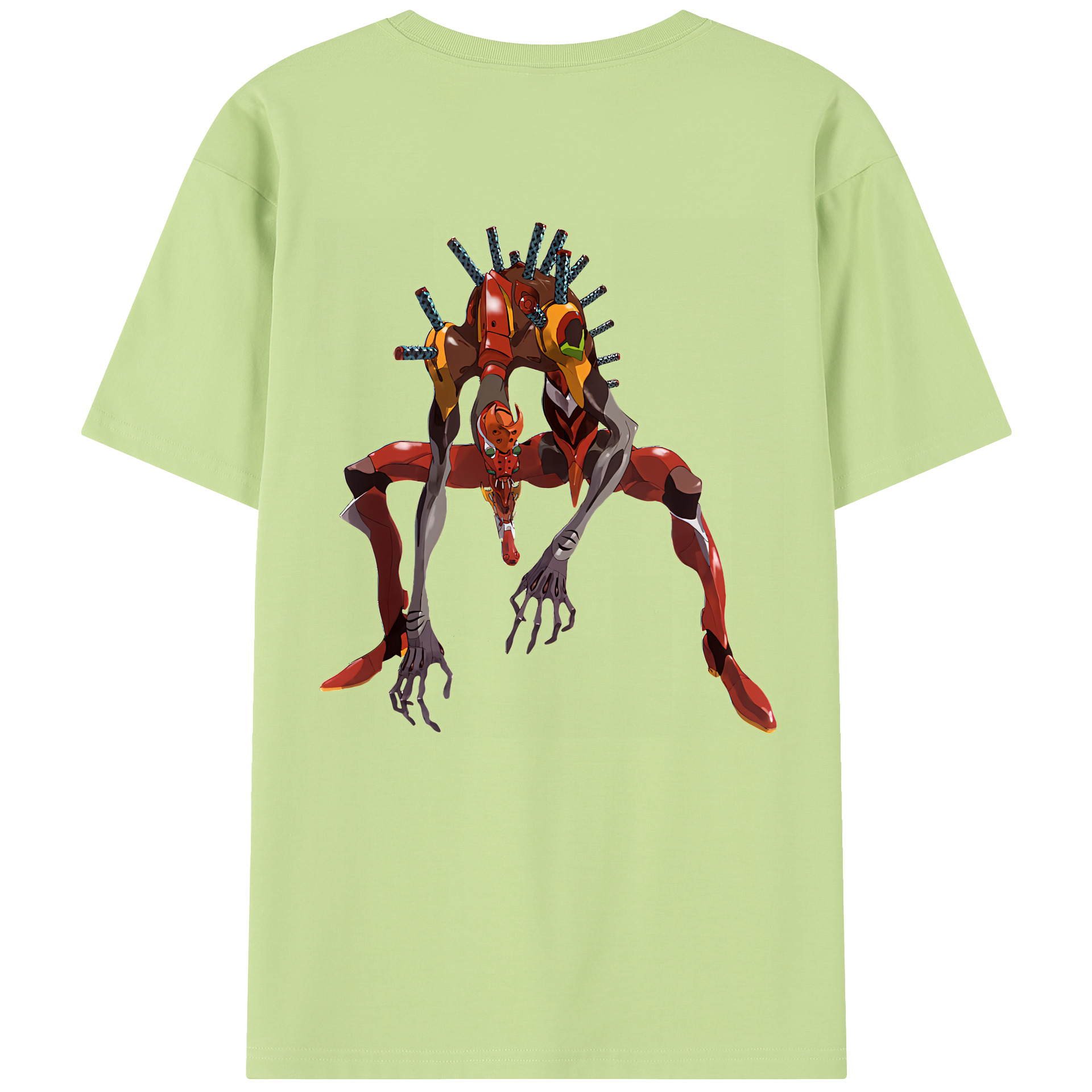 （画像用） EVA 新世紀エヴァンゲリオン 綿100％半袖Tシャツ（背面プリント）